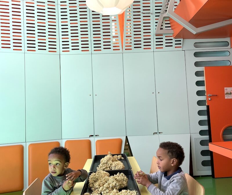 La Maison des Petits au Centquatre : sortie gratuite avec des bébés et petits enfants à Paris